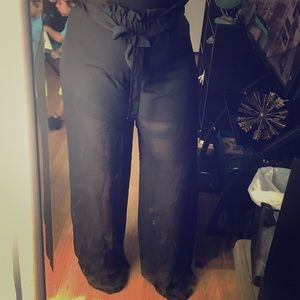 SOLD ❌Sheer Black Palazzo Pants 👖
